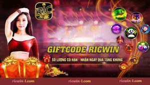 Các loại giftcode Ricwin phổ biến nhất