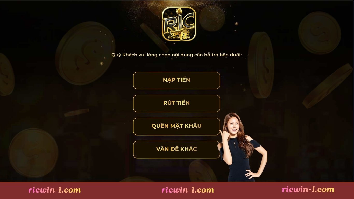 Cách lấy lại mật khẩu đăng nhập Ricwin