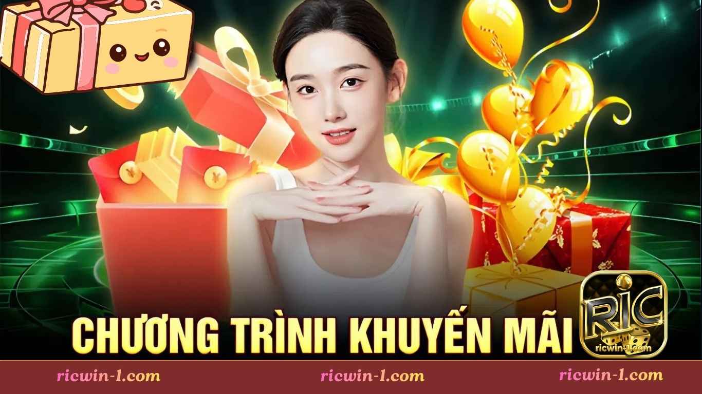 Cách nhận khuyến mãi Giftcode từ Ricwin