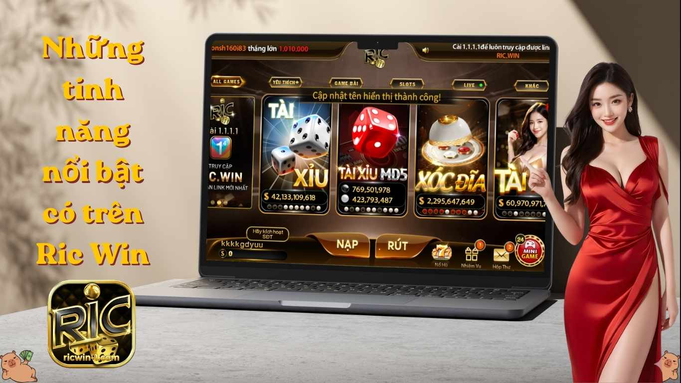 Những tính năng nổi bật có trên Ric Win