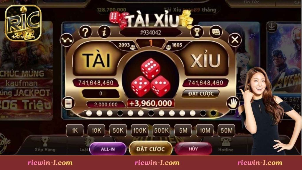 Sơ lược về game tài xỉu Ricwin