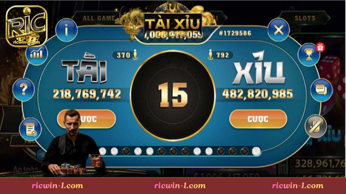 Luật chơi game tài xỉu Ricwin cơ bản